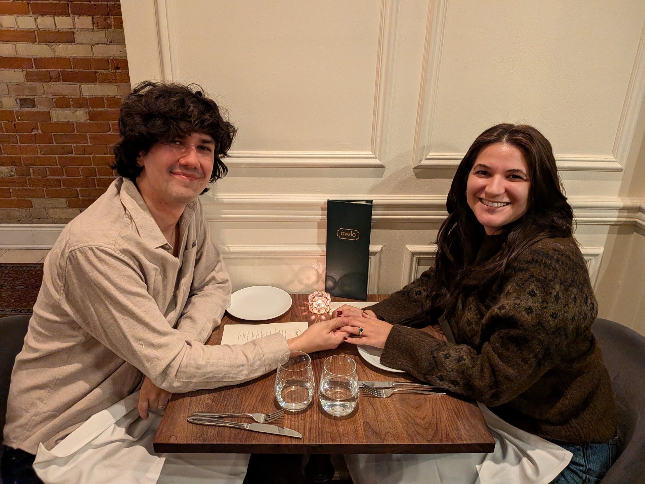 Katie and Elliott engagement photo