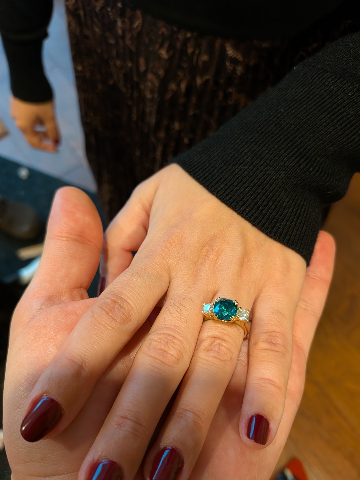 Katie and Elliott engagement photo