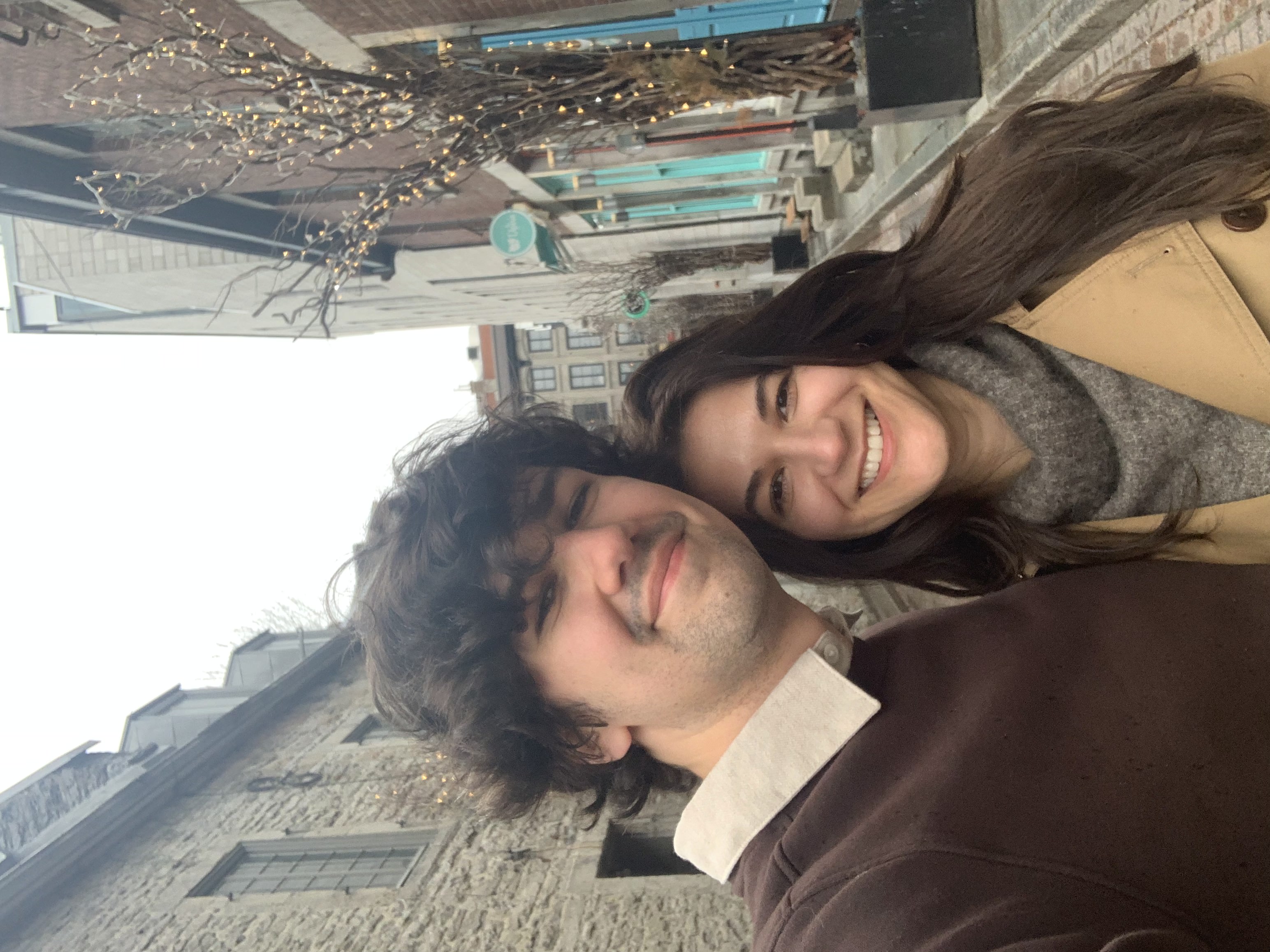 Katie and Elliott engagement photo